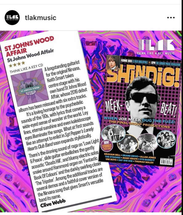 Shindig magazine pyschedelia